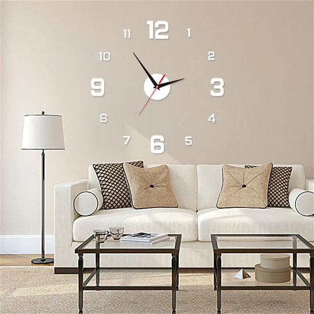 Avtoit | Boundless Frameless Wall Clock | Modern Design