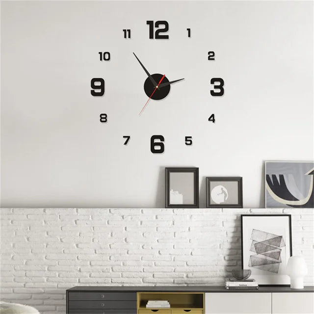 Avtoit | Boundless Frameless Wall Clock | Modern Design