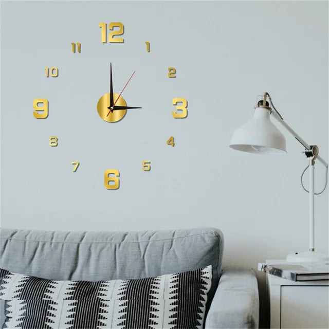 Avtoit | Boundless Frameless Wall Clock | Modern Design