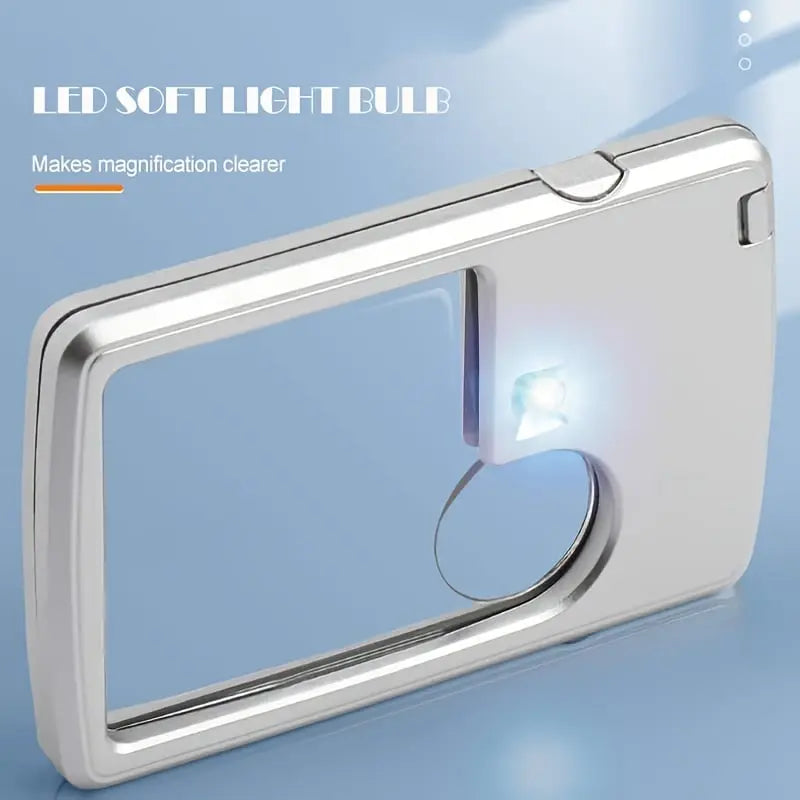 Avtoit | Double Lens Magnifier with LED Lighting – Compact and Pocket-Friendly