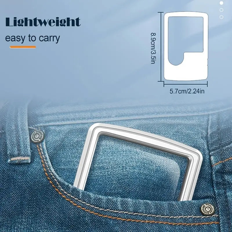Avtoit | Double Lens Magnifier with LED Lighting – Compact and Pocket-Friendly