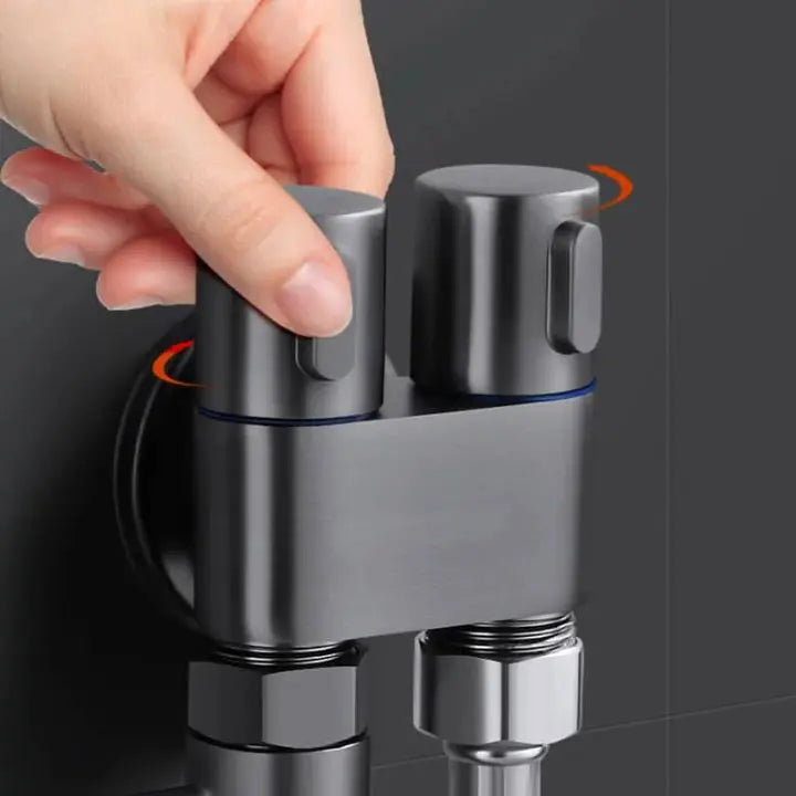 Avtoit | Double control valve with high-pressure handheld shower set