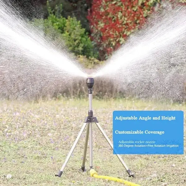Avtoit | Redating Tripod Lawn Sprinkler – With Turbo Function & Cooling Spray Mist