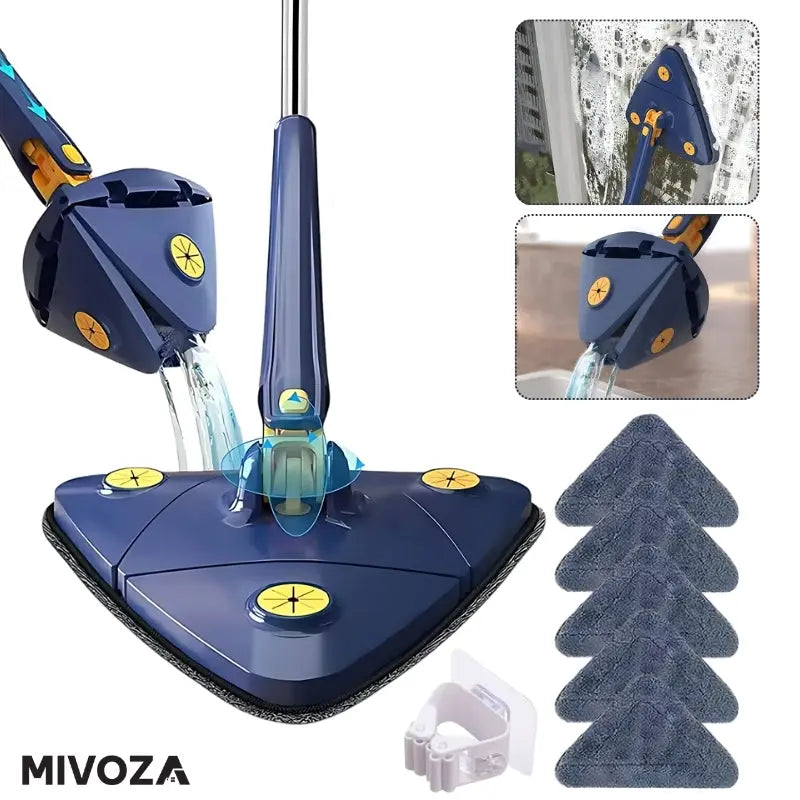 Avtoit | Triangular Mop with 360° Redation and Easy Wringing