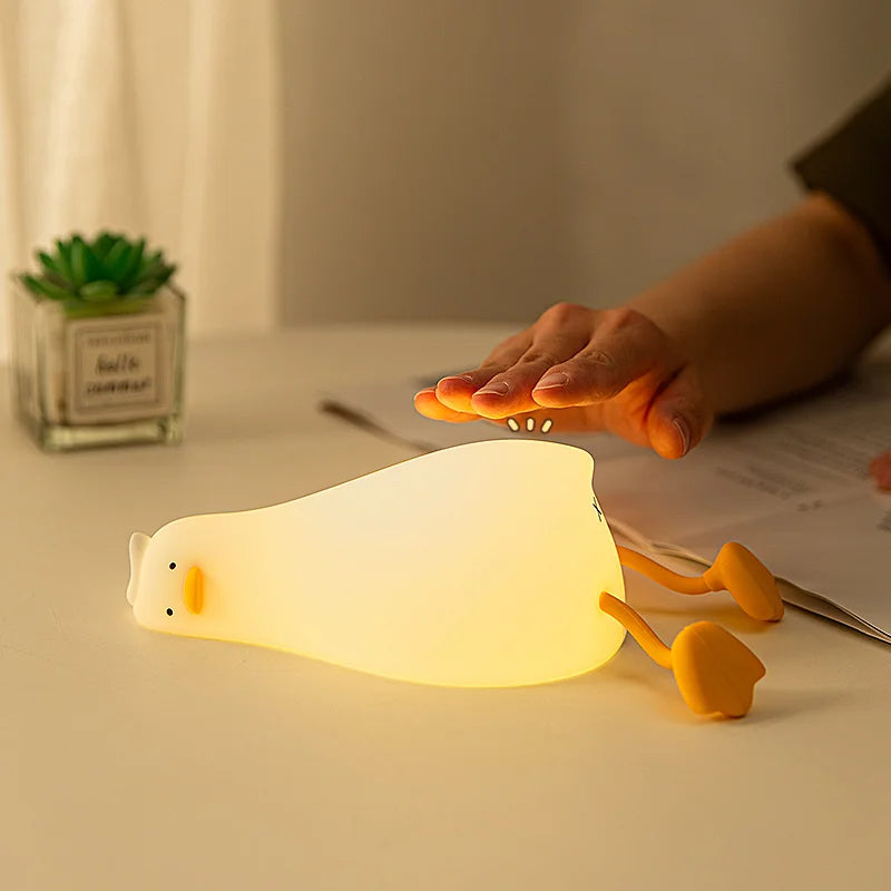 Avtoit | QuackyGlow LED Duck Mood Light | Funny Night Lamp | LED Decoration for Home & Children's Room