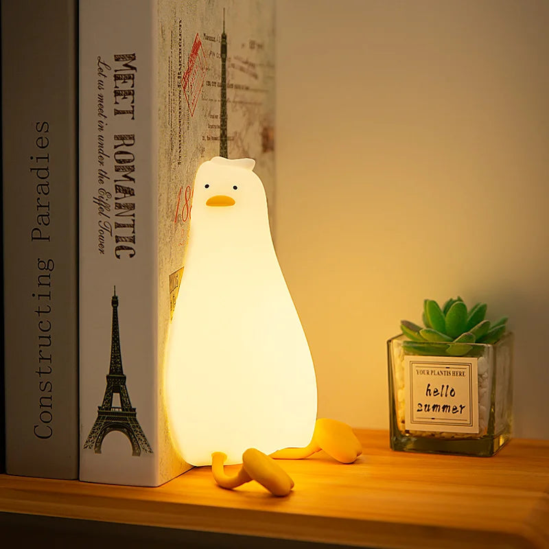 Avtoit | QuackyGlow LED Duck Mood Light | Funny Night Lamp | LED Decoration for Home & Children's Room