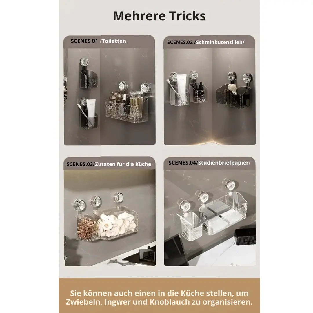 Avtoit | Shower shelf with glacier design – Stylish organization in the bathroom