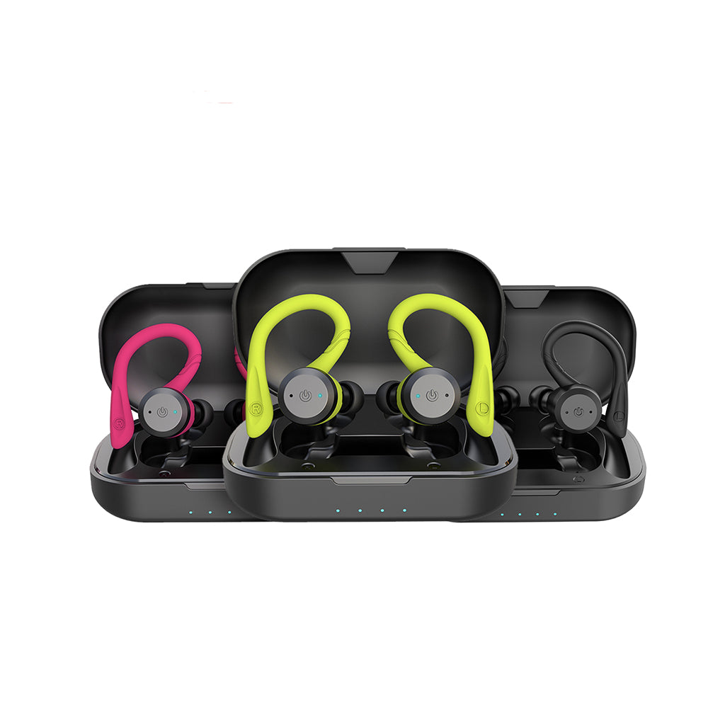 Avtoit | Vega Waterproof Wireless Sport Earbuds – 20 Hours Playtime | Bluetooth 5.0, IPX7 for Swimming & Fitness