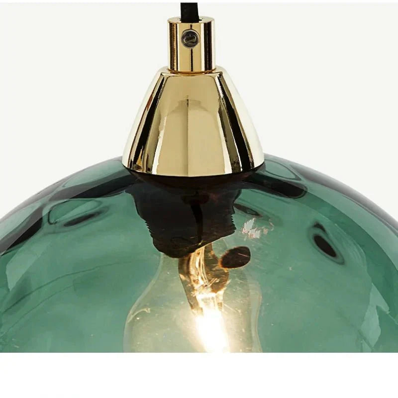 Avtoit | Glasora Pendant Light - Transparent Glass Ball with LED Lighting