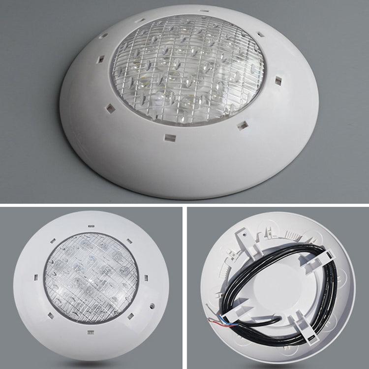Avtoit | 18x3W ABS plastic pool wall lamp underwater light (White)