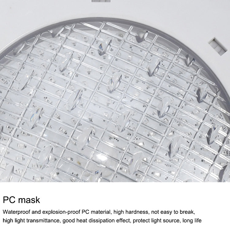 Avtoit | 18x3W ABS plastic pool wall lamp underwater light (White)