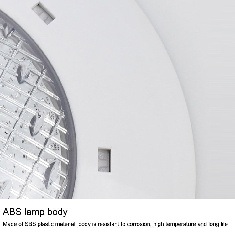 Avtoit | 18x3W ABS plastic pool wall lamp underwater light (White)