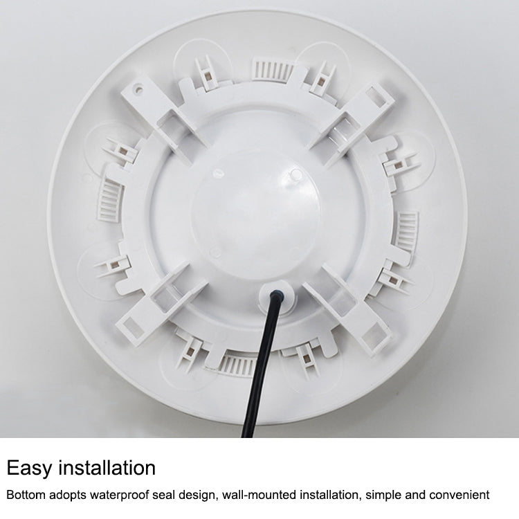 Avtoit | 18x3W ABS plastic pool wall lamp underwater light (White)