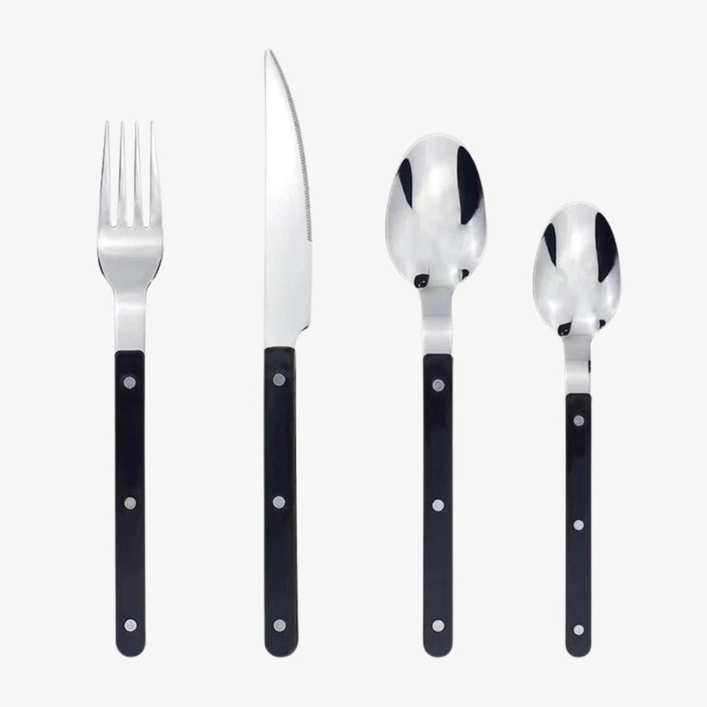 Avtoit | 24-piece stainless steel cutlery set with engraving