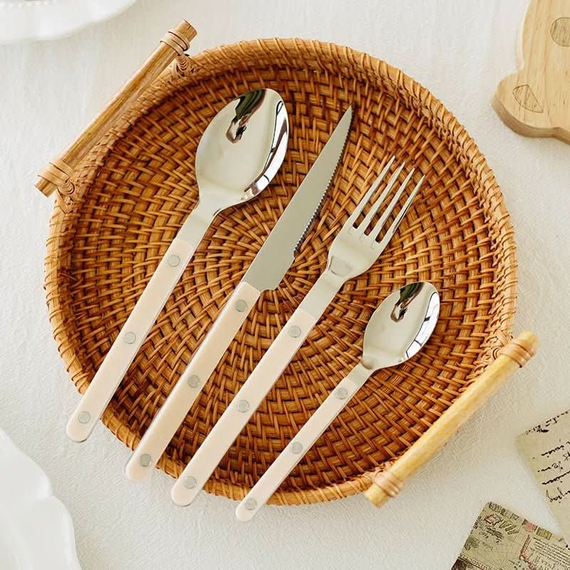 Avtoit | 24-piece stainless steel cutlery set with engraving