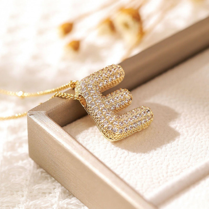 Avtoit | Alphabet-Diamond-Pendant-Necklace