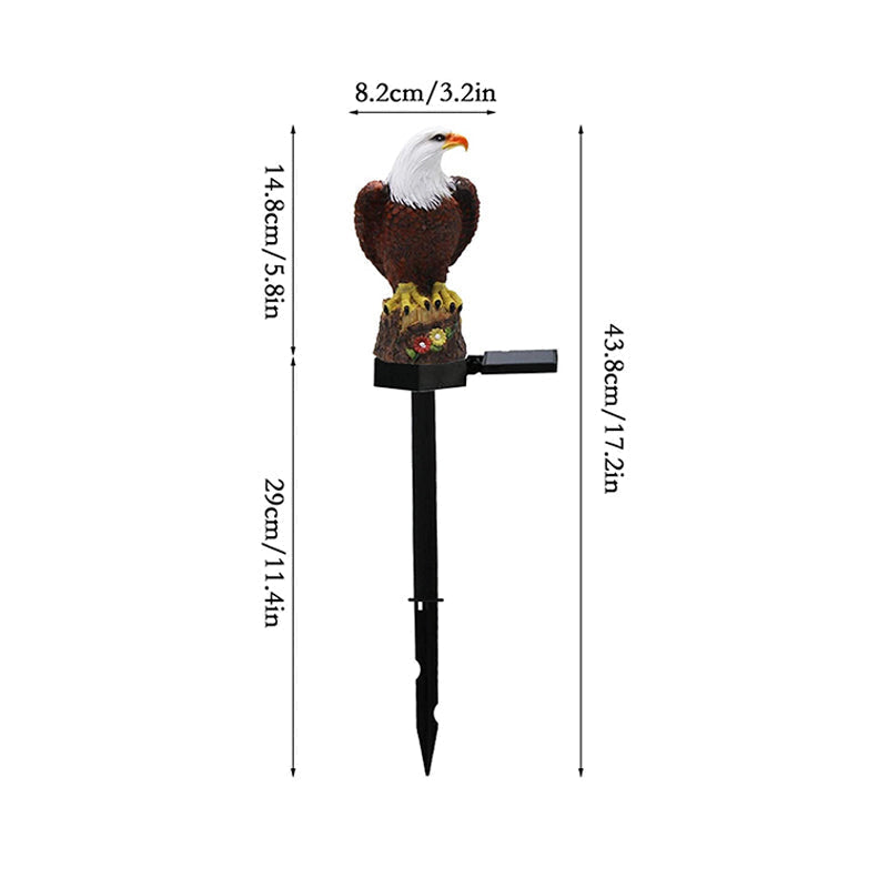Avtoit | Eagle figurine Garden Solar post