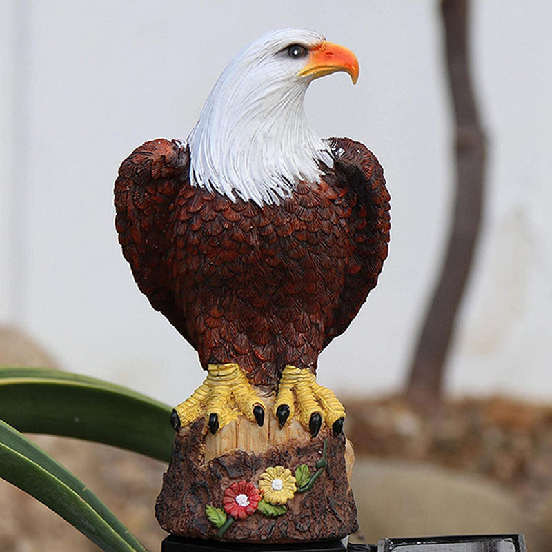 Avtoit | Eagle figurine Garden Solar post