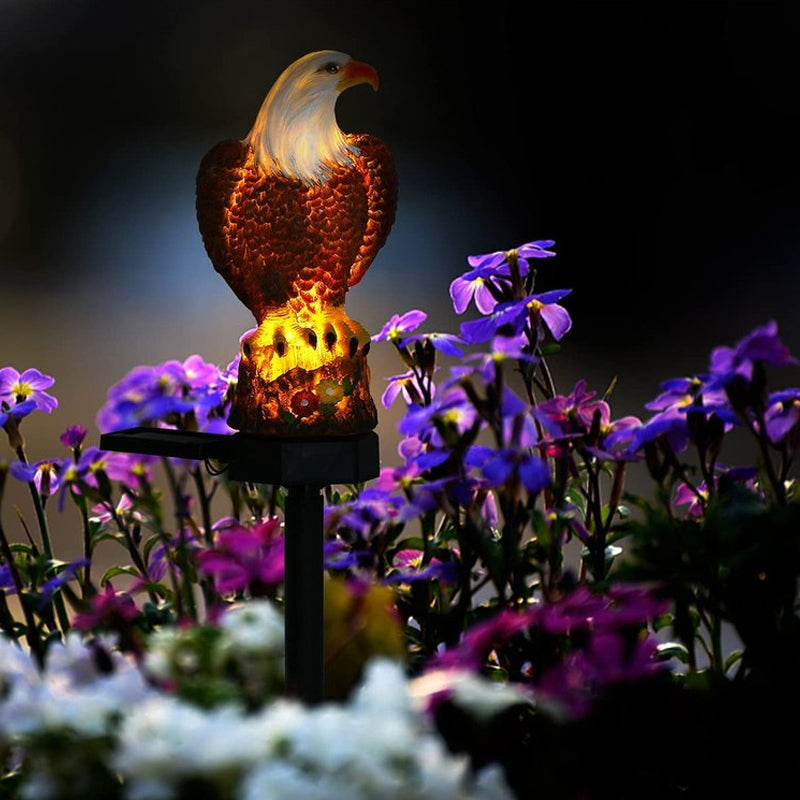 Avtoit | Eagle figurine Garden Solar post