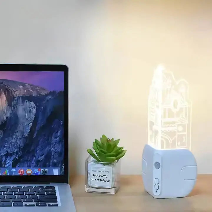 Avtoit | Corner Night Light with Motion Sensor – Wireless LED Light with Shock PRedection