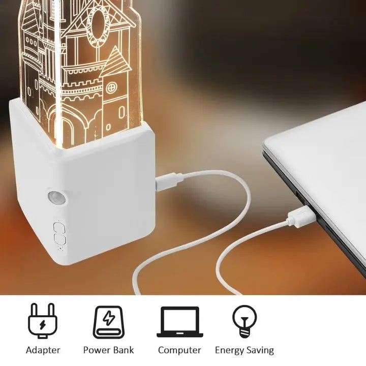 Avtoit | Corner Night Light with Motion Sensor – Wireless LED Light with Shock PRedection