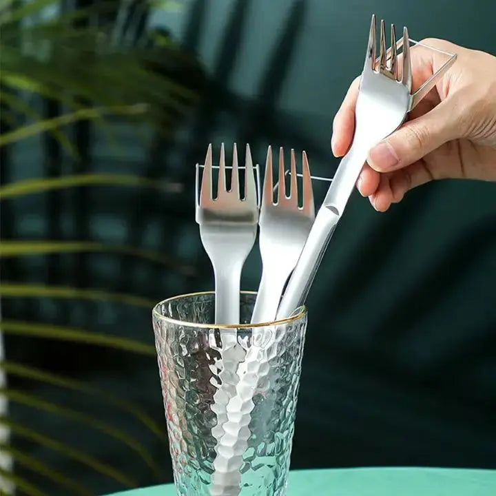 Avtoit | Stainless Steel Watermelon Cube Cutter & Serving Fork