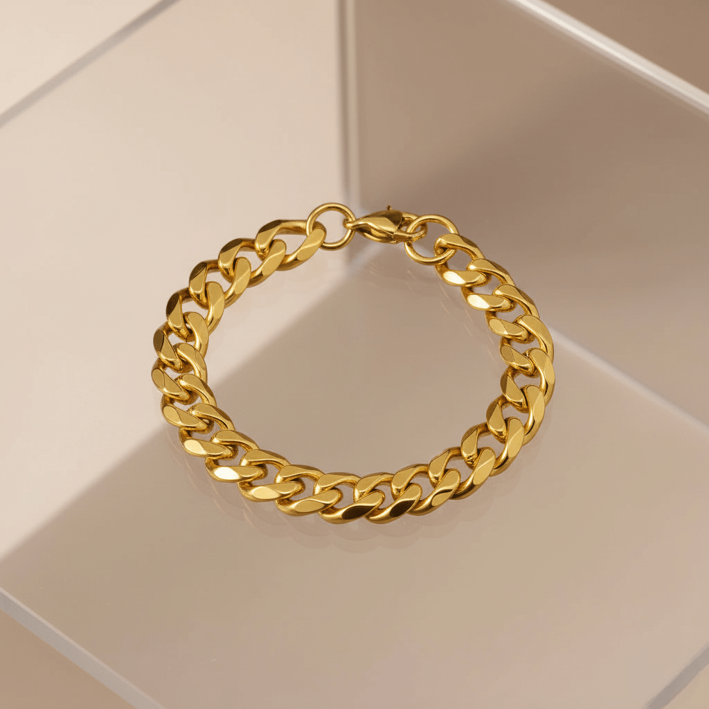 Avtoit | Punk-inspired stainless steel bracelet with stylish design