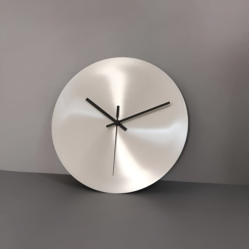 Avtoit | Stainless Steel Wall Clock Large | Modern Design for Living Room