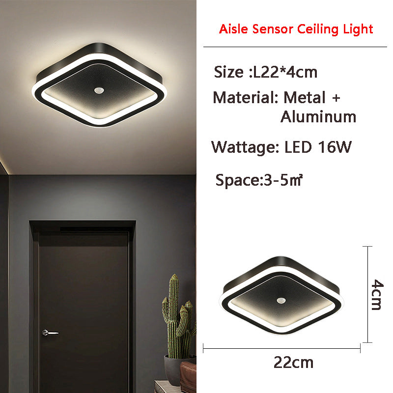Avtoit | MotionGlide PIR Motion Sensor LED Ceiling Light | Smart Lighting | Energy Efficient | Perfect for Hallway & Bathroom