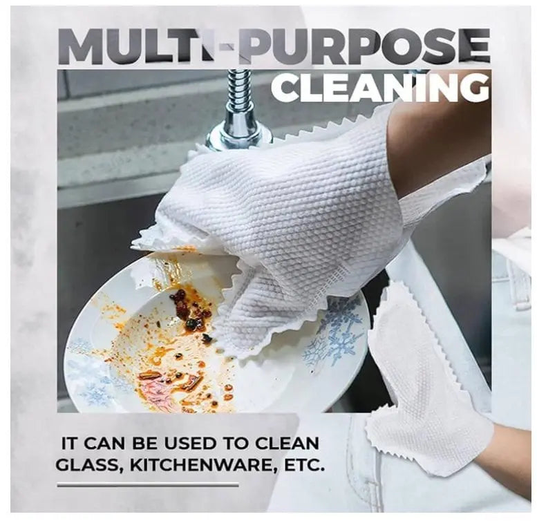 Avtoit | Disposable Cleaning Gloves Made of Non-Woven Fabric – Remove Fine Dust Powerfully by Hand