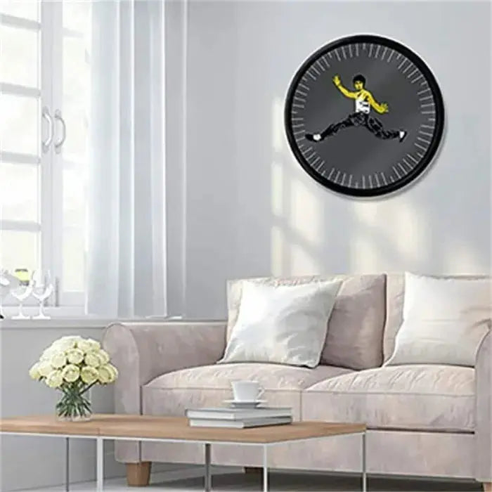 Avtoit | Unique Kung Fu Wall Clock – Quiet and stylish