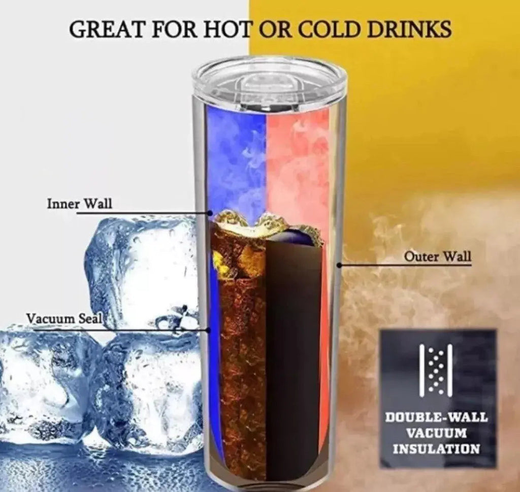 Avtoit | Unique stainless steel thermos mug with funny dirty pattern