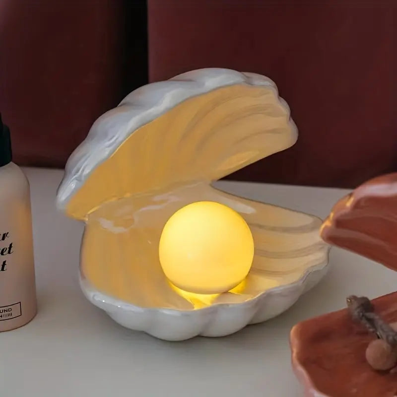 Avtoit | Elegant Pearl Nightstand Lamp for a Cozy Home