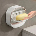 Avtoit | Elegant Waterproof Soap Dish with Draining Surface