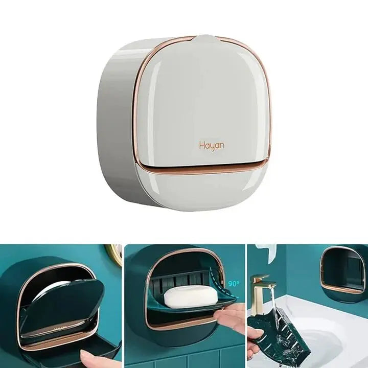 Avtoit | Elegant Waterproof Soap Dish with Draining Surface