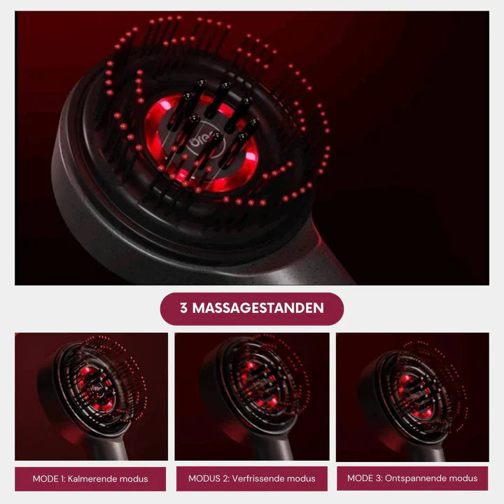 Avtoit | Electric Scalp Massager Brush with LED Light Therapy