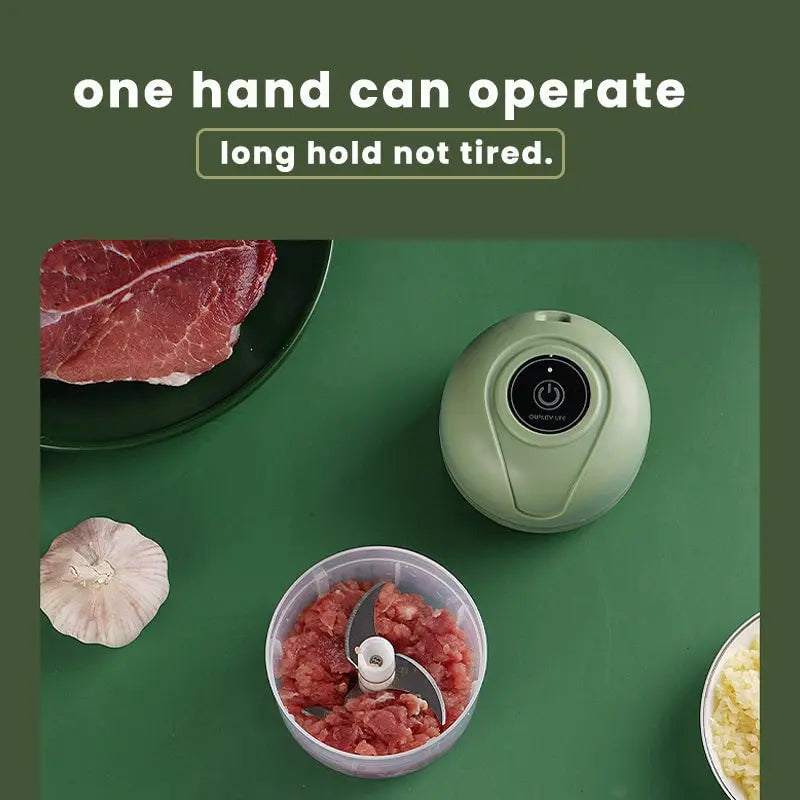 Avtoit | Electric Mini Food Chopper – USB rechargeable Garlic Chopper
