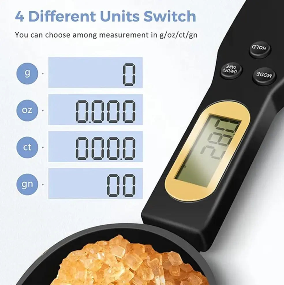 Avtoit | Electronic Measuring Spoon with Precision Sensor and Tare Function