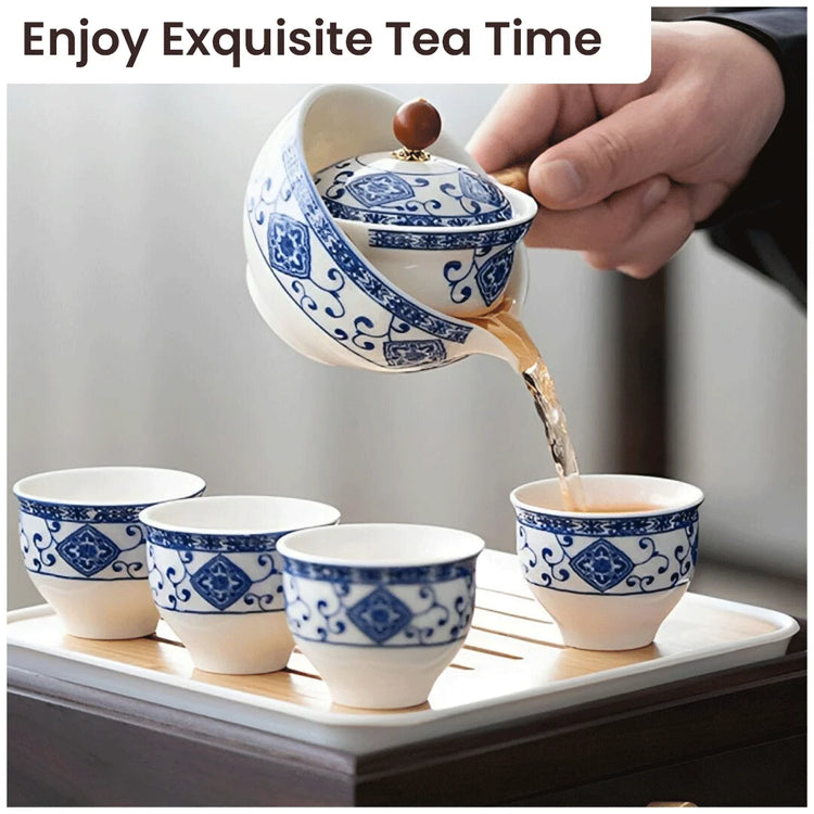 Avtoit | Gongfu Tea Set made of porcelain - Timeless elegance, perfect tea