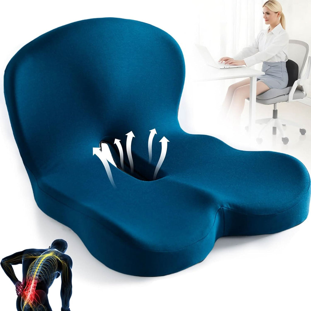 Avtoit | Ergonomic Seat Cushion with Lumbar Support
