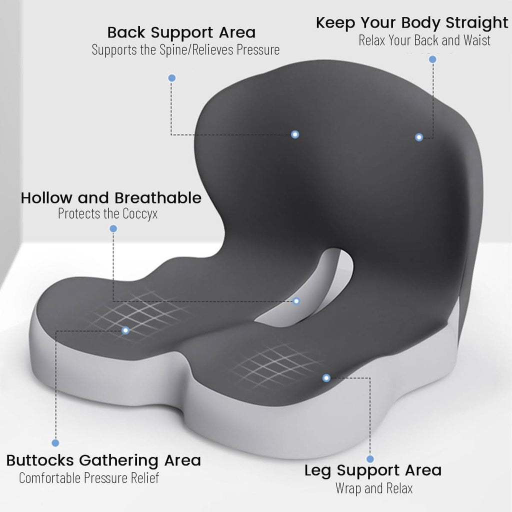 Avtoit | Ergonomic Seat Cushion with Lumbar Support