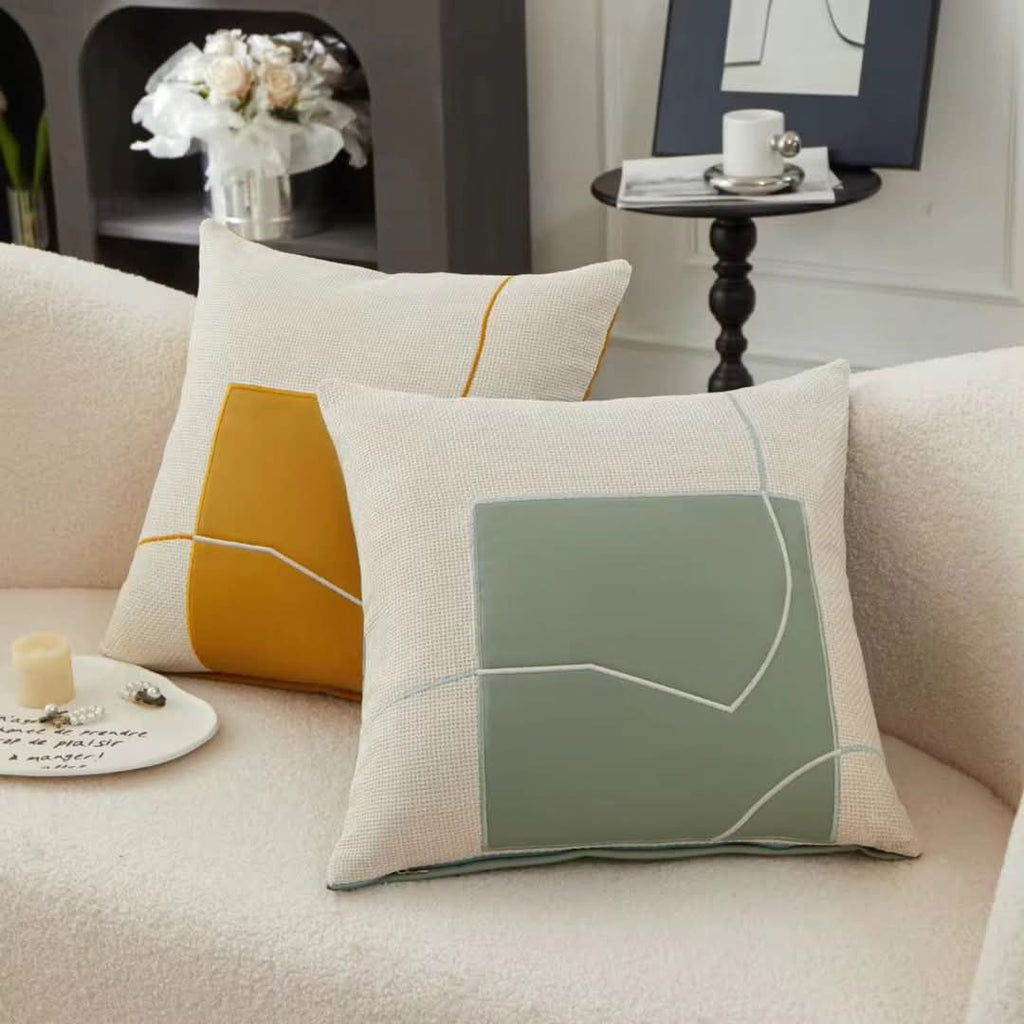 Avtoit | Geometric Embroidery Pillowcase