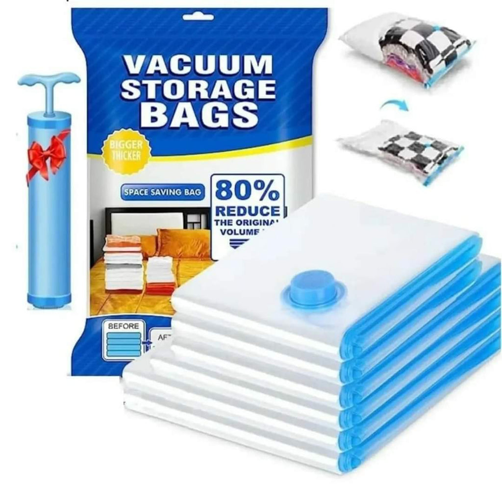 Avtoit | 5-piece Set Vacuum Storage Bags with Pump