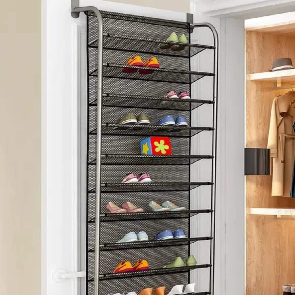 Avtoit | 10 Tier Over The Door Shoe Rack Organizer