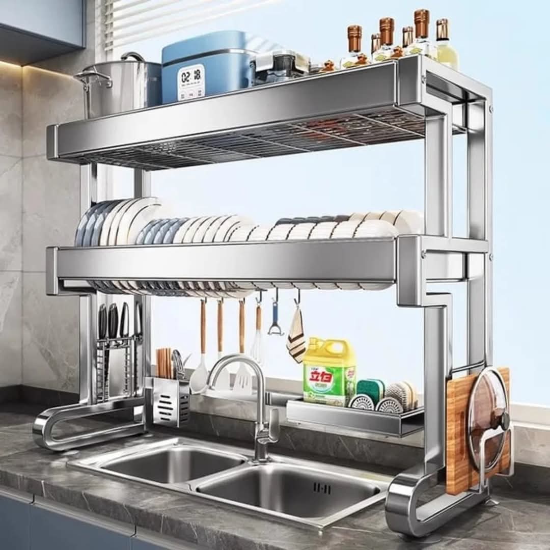 Avtoit | 2-tier dish rack over the sink