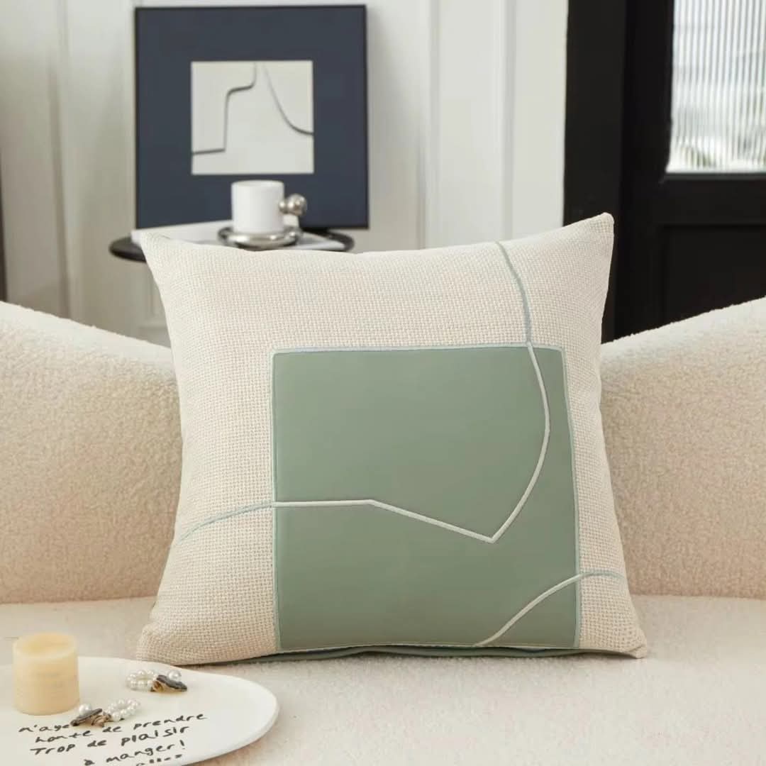 Avtoit | Geometric Embroidery Pillowcase