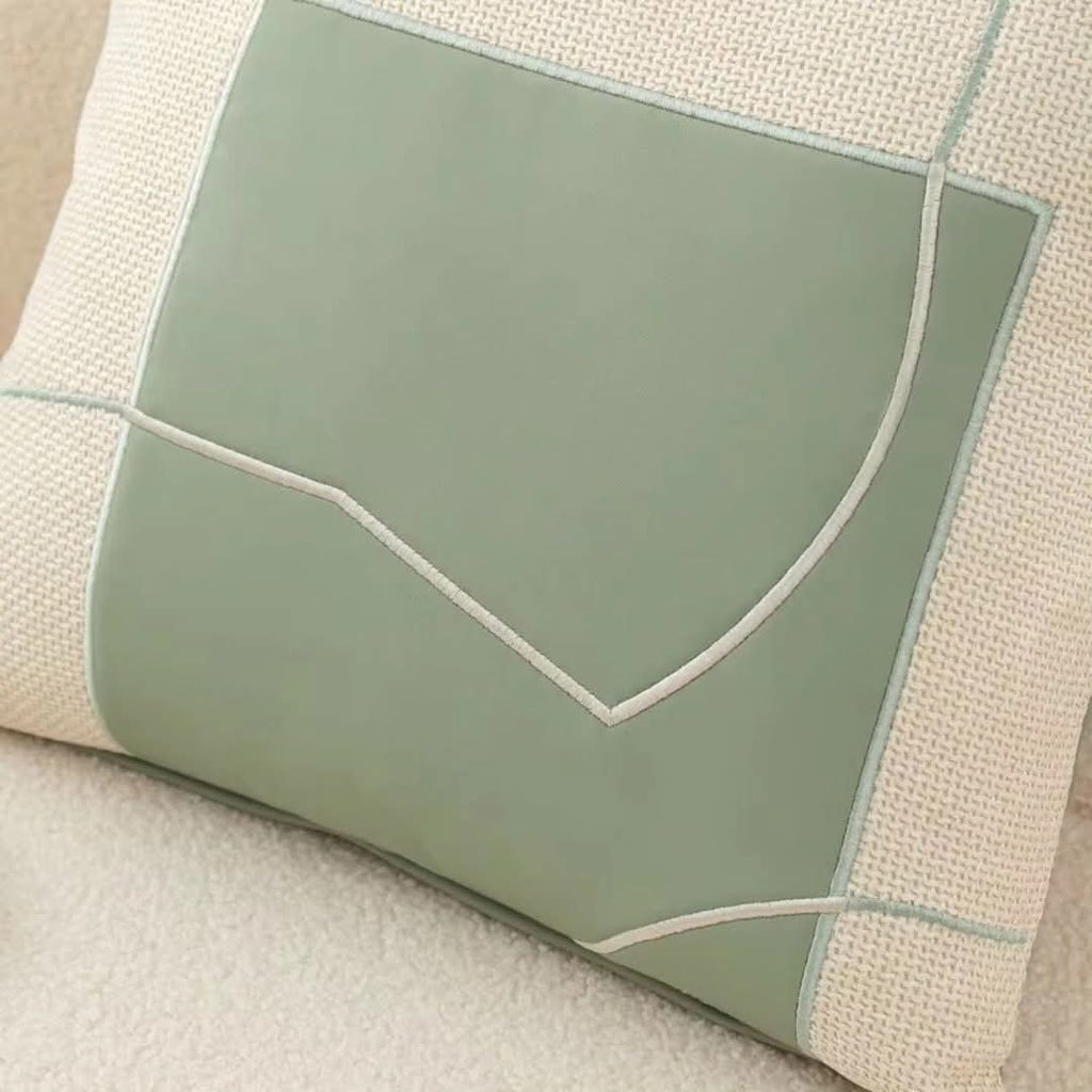 Avtoit | Geometric Embroidery Pillowcase
