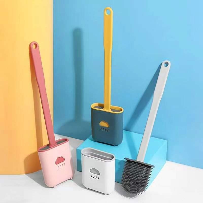 Avtoit | Flat Head Silicone Toilet Brush