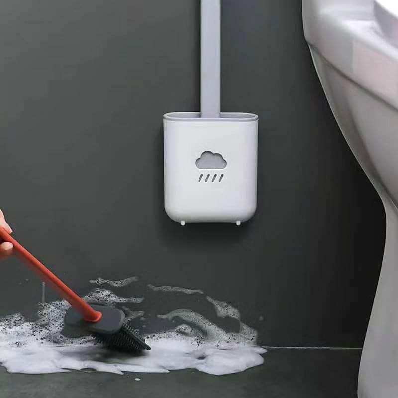 Avtoit | Flat Head Silicone Toilet Brush
