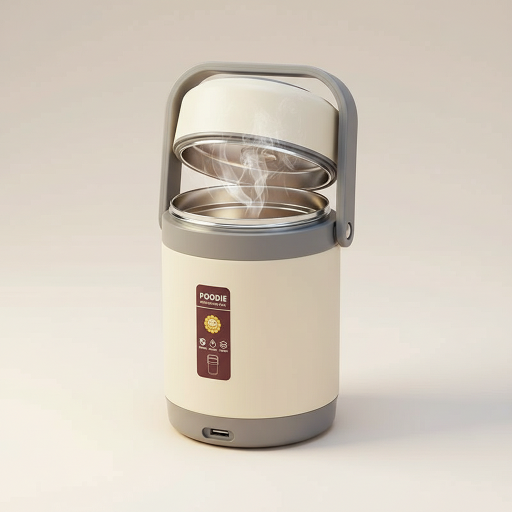 Avtoit | USB Heated Lunch Box | 304 Stainless Steel, Portable Food Warmer